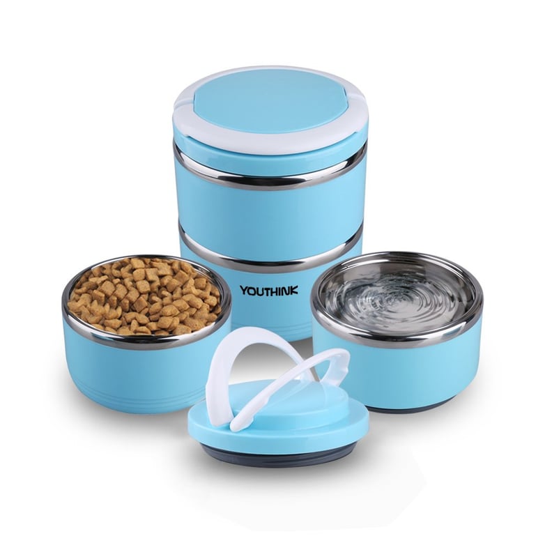 YouThink Spill Proof Dog Cat Travel Bowl