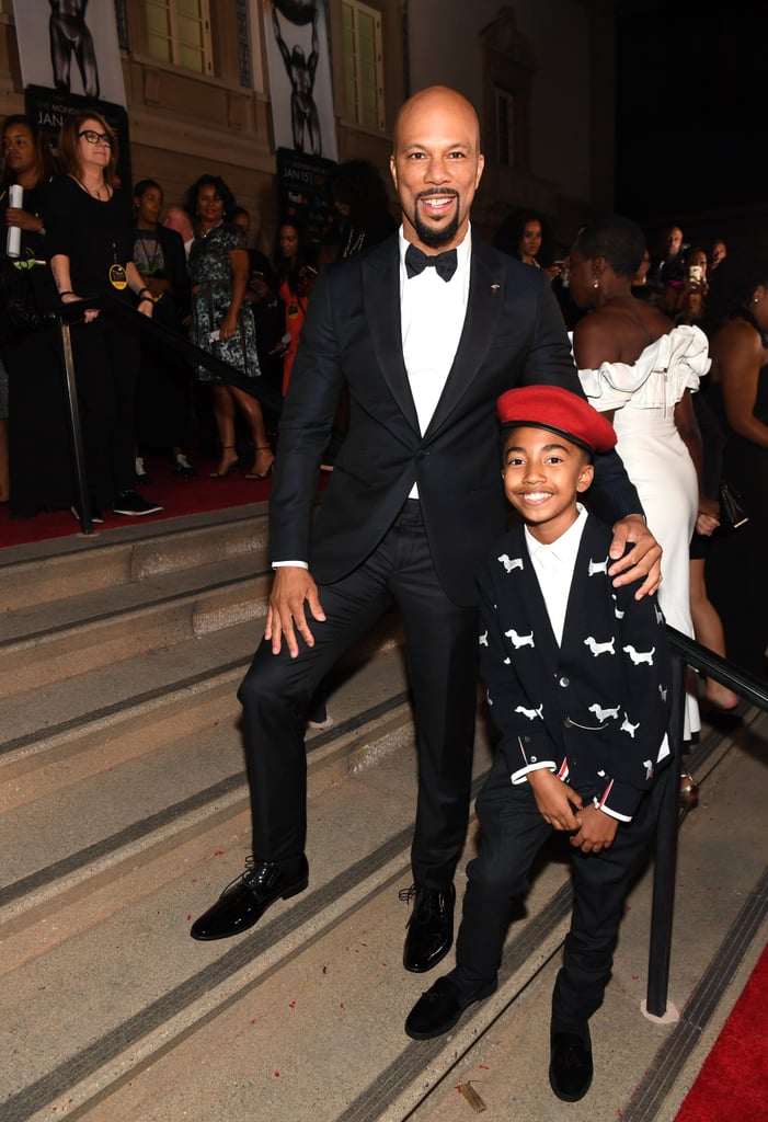 Pictured: Common and Miles Brown