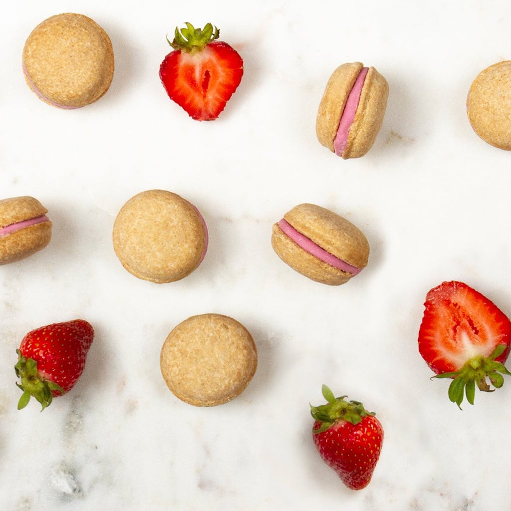A Yummy Treat For Dogs: Bonne Et Filou Strawberry All-Natural Handmade Macaron Dog Treats,
