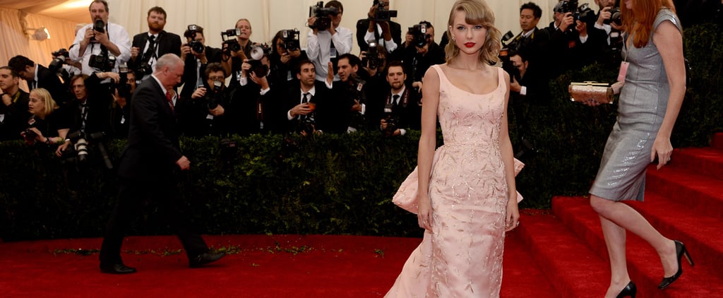 Taylor Swift Oscar de la Renta Dress at Met Gala 2014