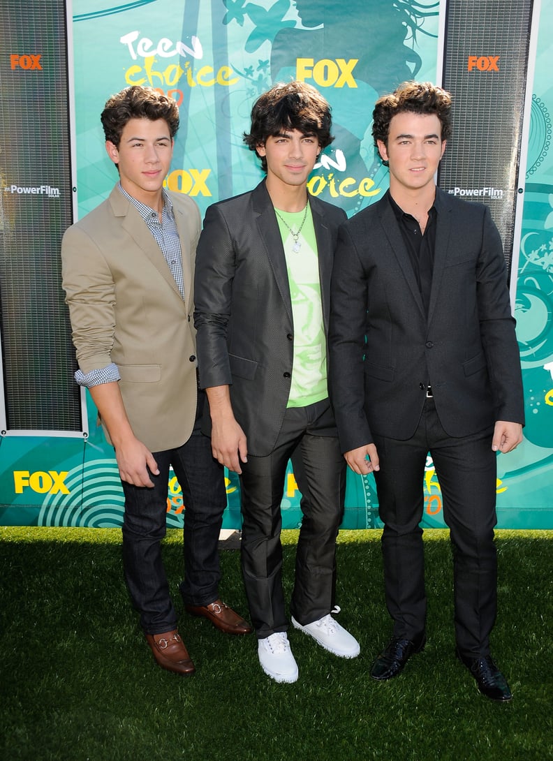 The Jonas Brothers at the Teen Choice Awards in 2009