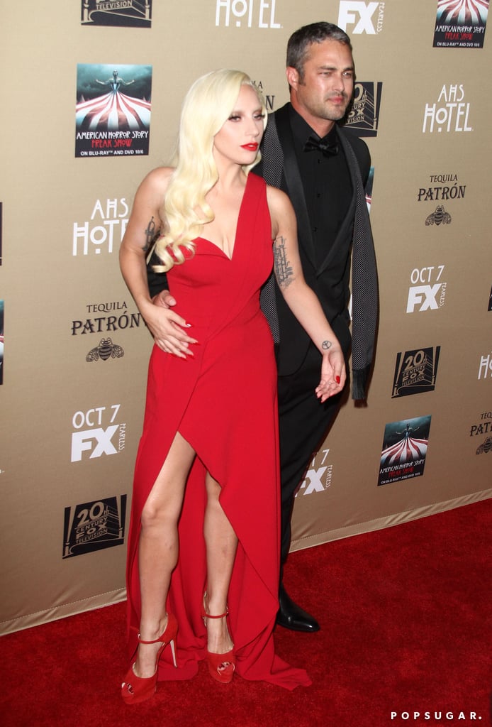 Lady Gaga and Taylor Kinney at AHS Premiere | Pictures