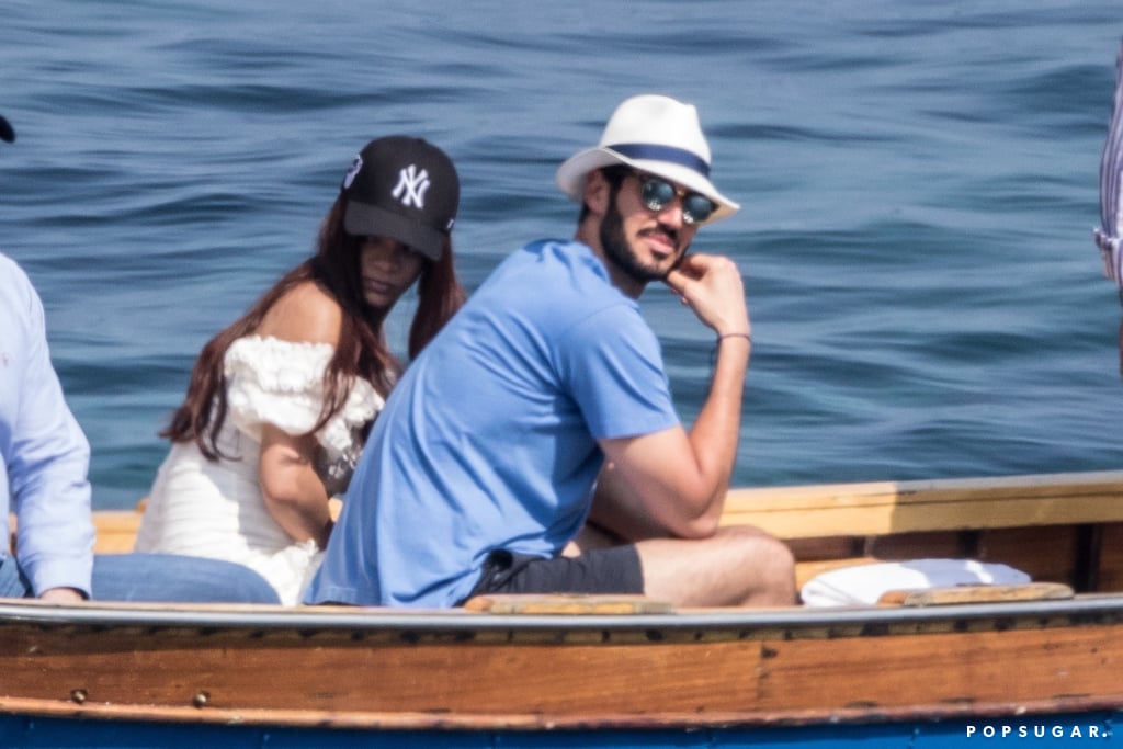 Rihanna and Hassan Jameel in Italy Pictures June 2019