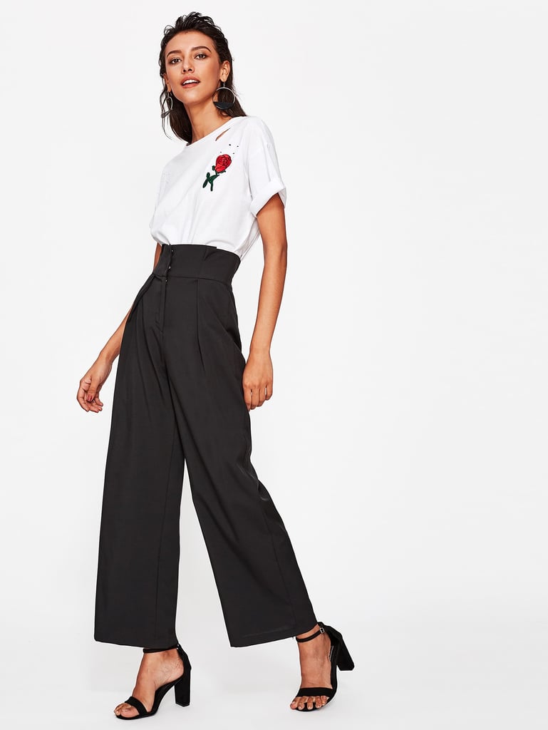 MakeMeChic High Waist Pants