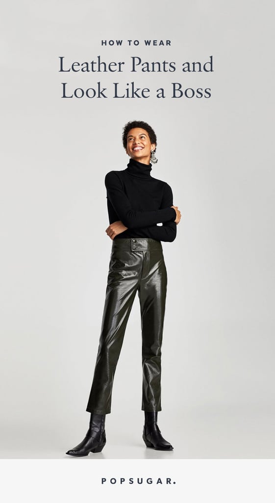 What to Wear With Leather Pants