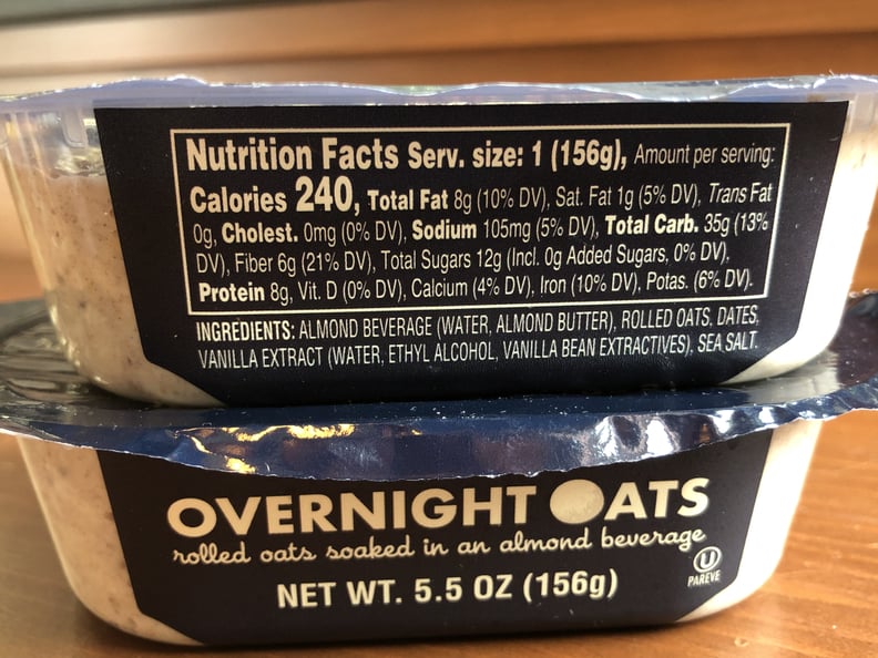 Trader Joe's Vanilla Overnight Oats Nutritional Information