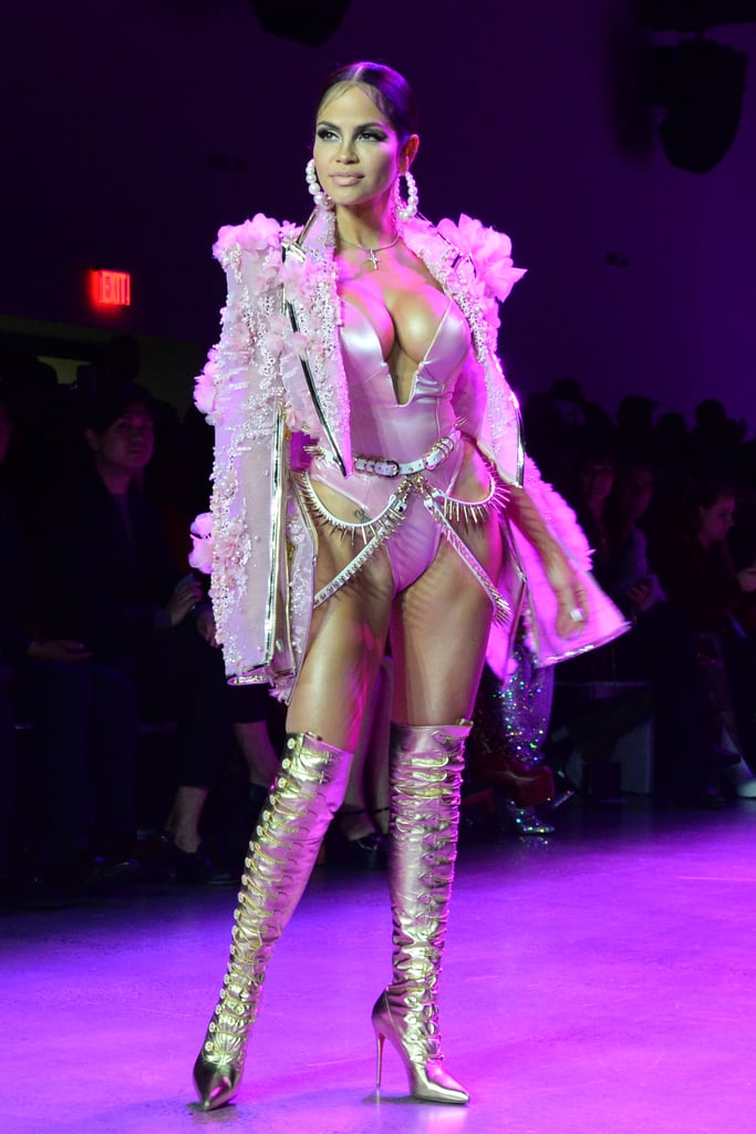Natti Natasha and Gloria Trevi Photos at The Blonds NYFW