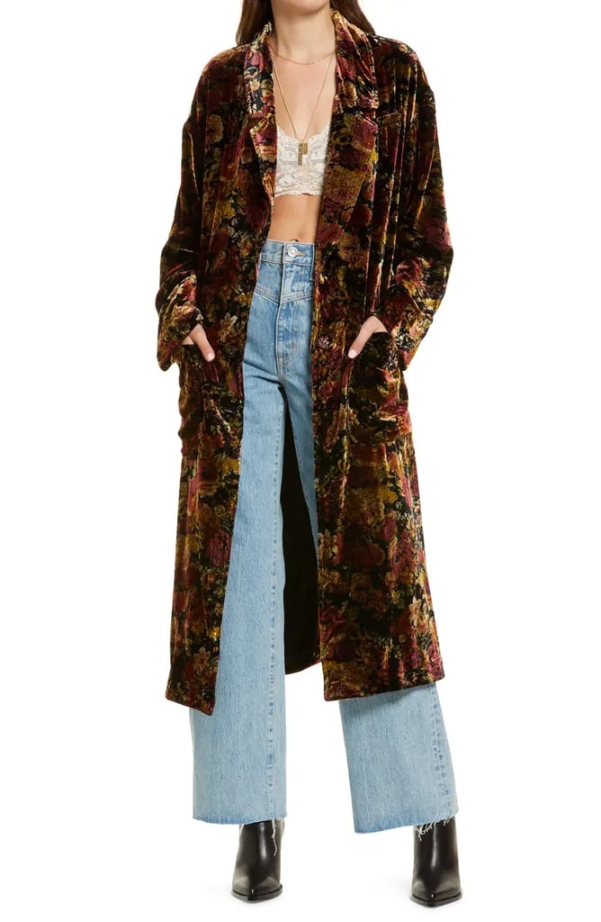 Velvet Underground: Free People Simone Velvet Duster