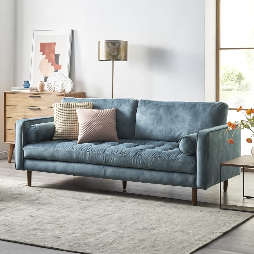 Cheap mid store century modern couch