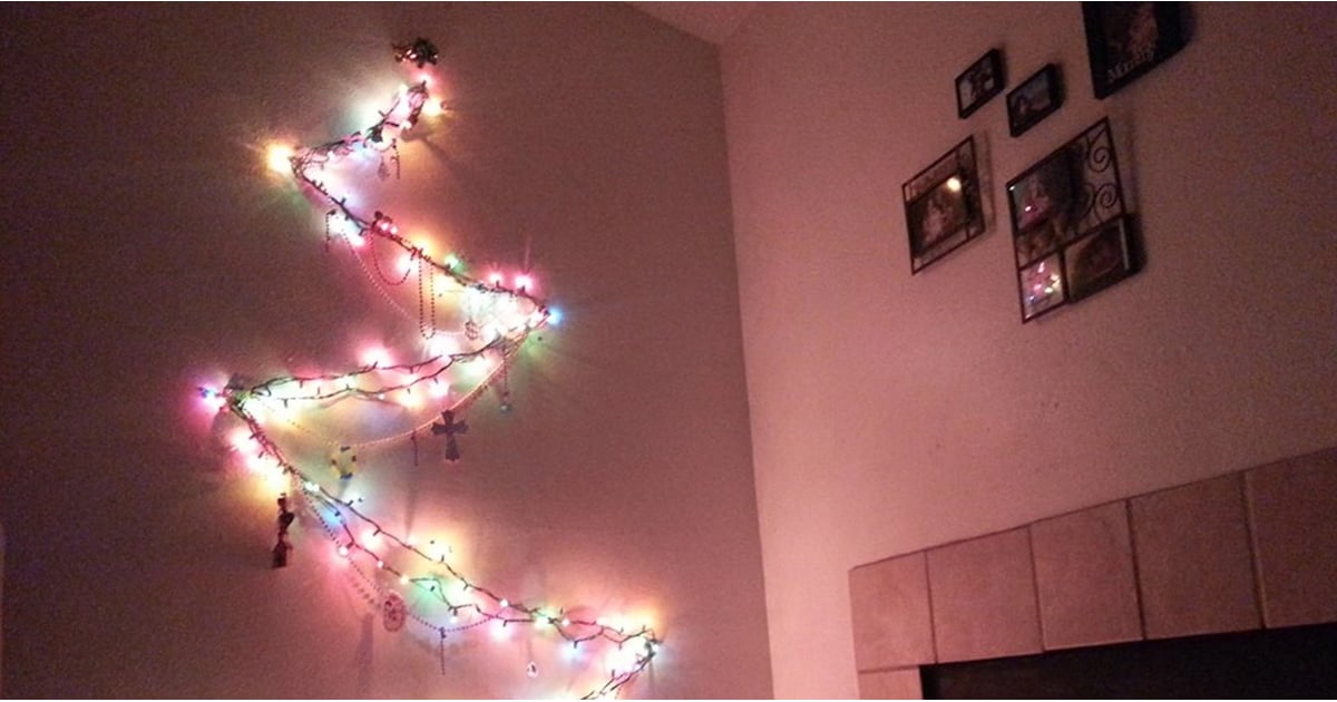 Husband Decorates Apartment With Christmas Lights On Imgur Popsugar Love And Sex