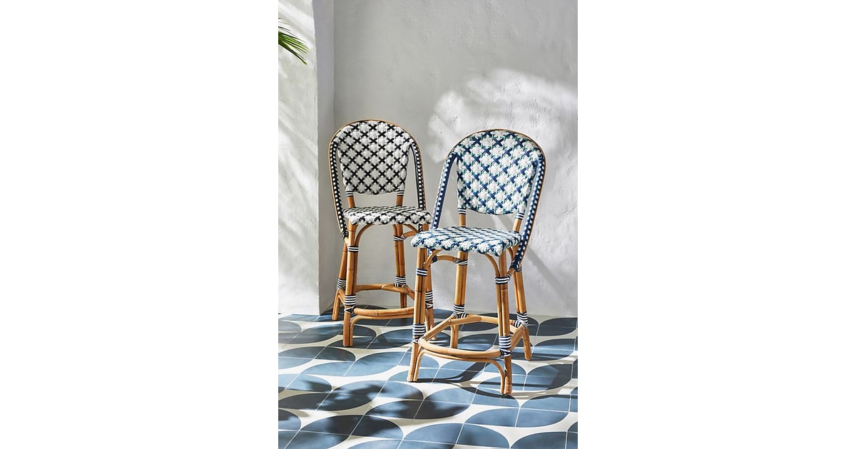 Woven Counter Stools Anthropologie Outdoor Summer Collection 2019