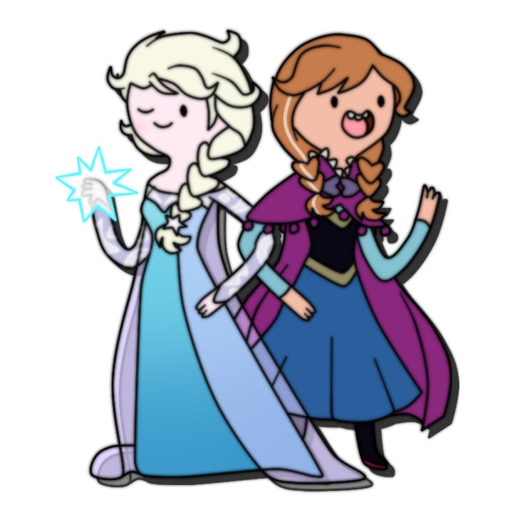 Elsa And Anna Frozen Adventure Time Disney Princesses Popsugar Love And Sex Photo 13