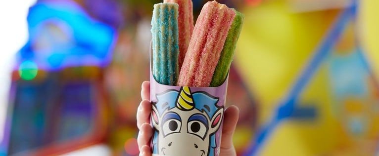 Chuck E. Cheese's Unicorn Churros
