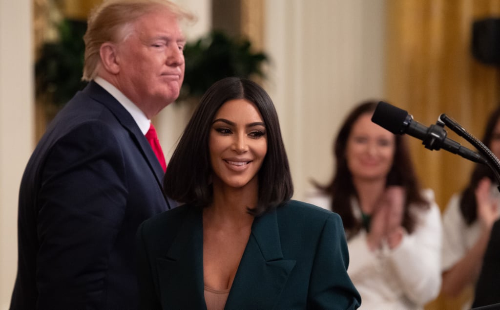 Kim Kardashian at the White House Pictures June 2019 | POPSUGAR ...