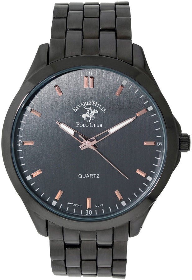 Gunmetal Link Watch