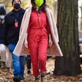 Thank You For This Easy Outfit Idea, Selena Gomez: Utility Jumpsuit + Lug-Sole Boots