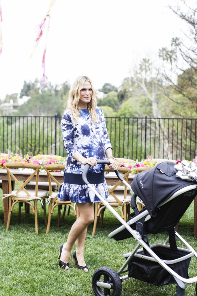 Molly Sims also received a Nuna IVVI stroller.