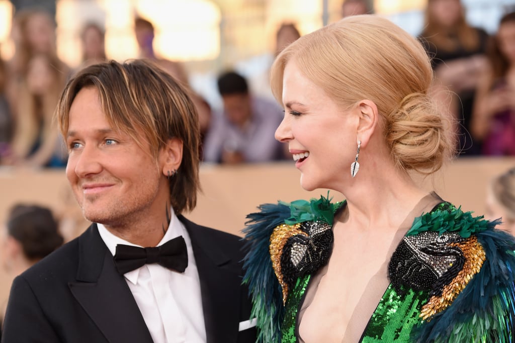 Nicole Kidman and Keith Urban at the 2017 SAG Awards