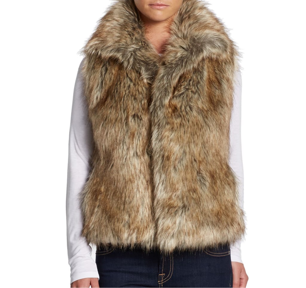 Off 5th Brown Fur Vest | Faux Fur Vests | POPSUGAR Fashion Photo 2