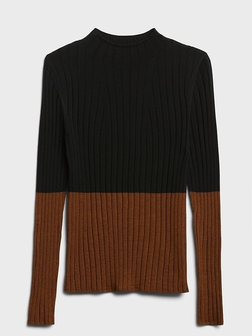 Banana Republic Merino Color-Block Sweater