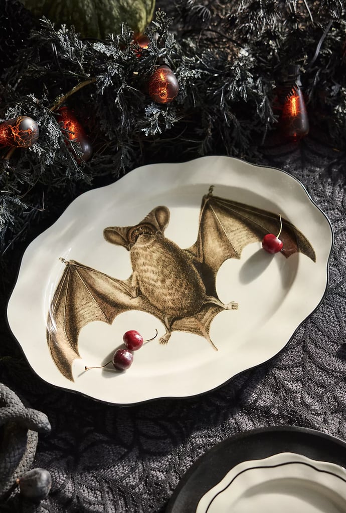 A Spooky Bat Platter
