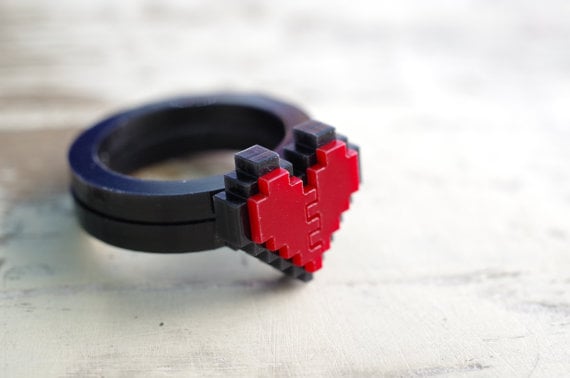 Laser-Cut Acrylic Ring