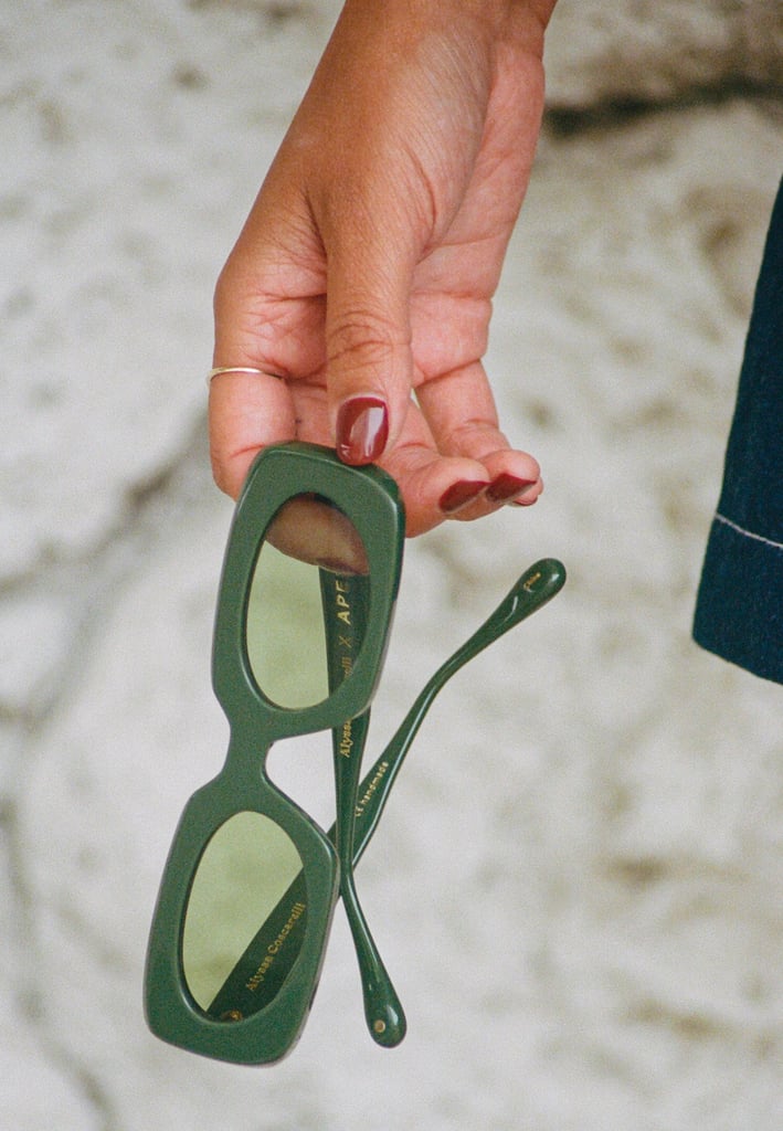 Aperçu Eyewear Alyssa Crocodile Sunglasses