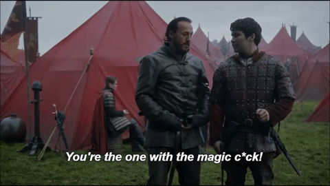 When He Teases Podrick's Abilities in the Bedroom
