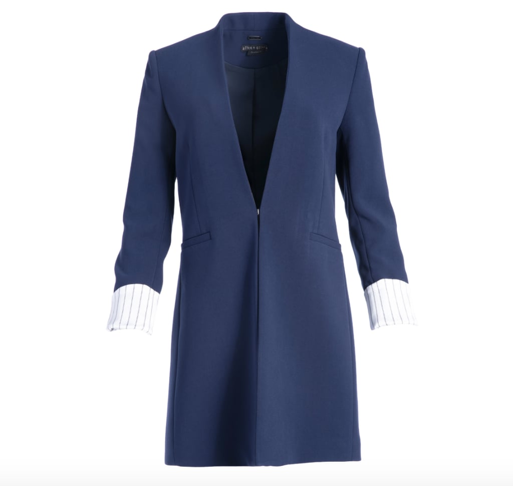 Alice + Olivia Simpson Collarless Blazer