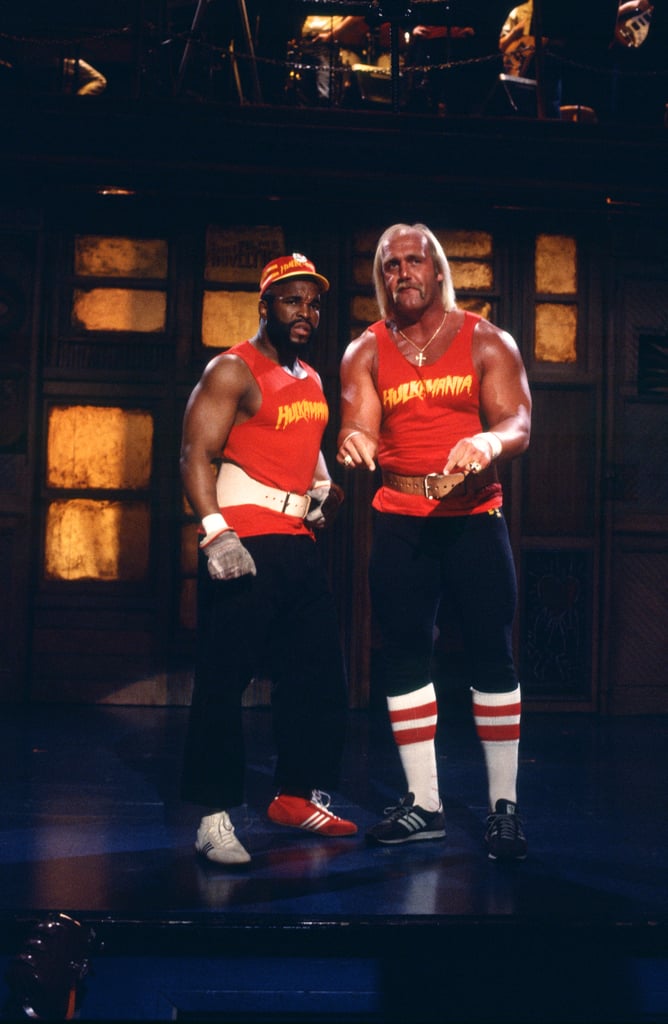 Mr. T and Hulk Hogan