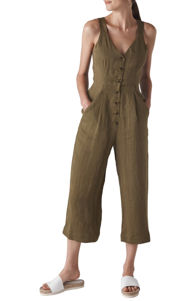 A Linen Jumpsuit