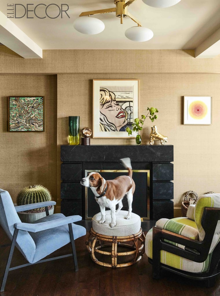Andy's adorable dog has become a fan favorite. "I have more paintings of Wacha than you would believe. When you're a talk show host with a dog . . . people send you things," he reveals.