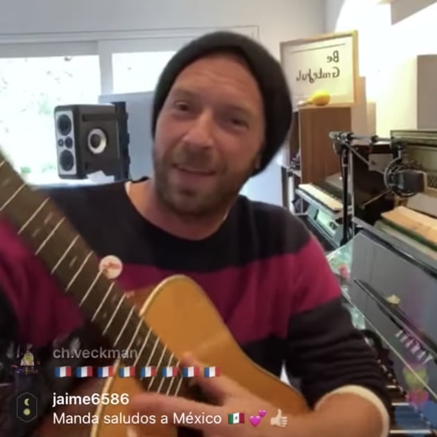 Fonkelnieuw Watch Chris Martin's #TogetherAtHome Instagram Concert Video MN-11