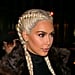 Blond Hair and Dark Eyebrows