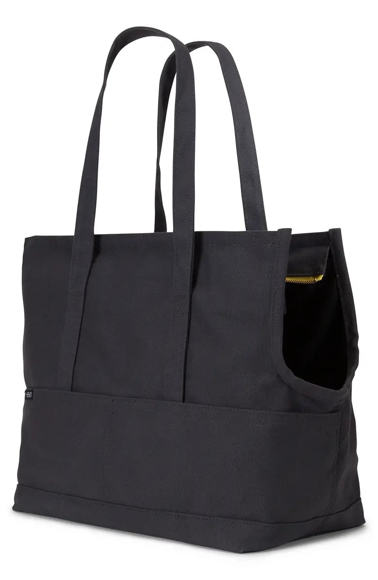 Carry On: LoveThyBeast Waxed Canvas Pet Tote Carrier