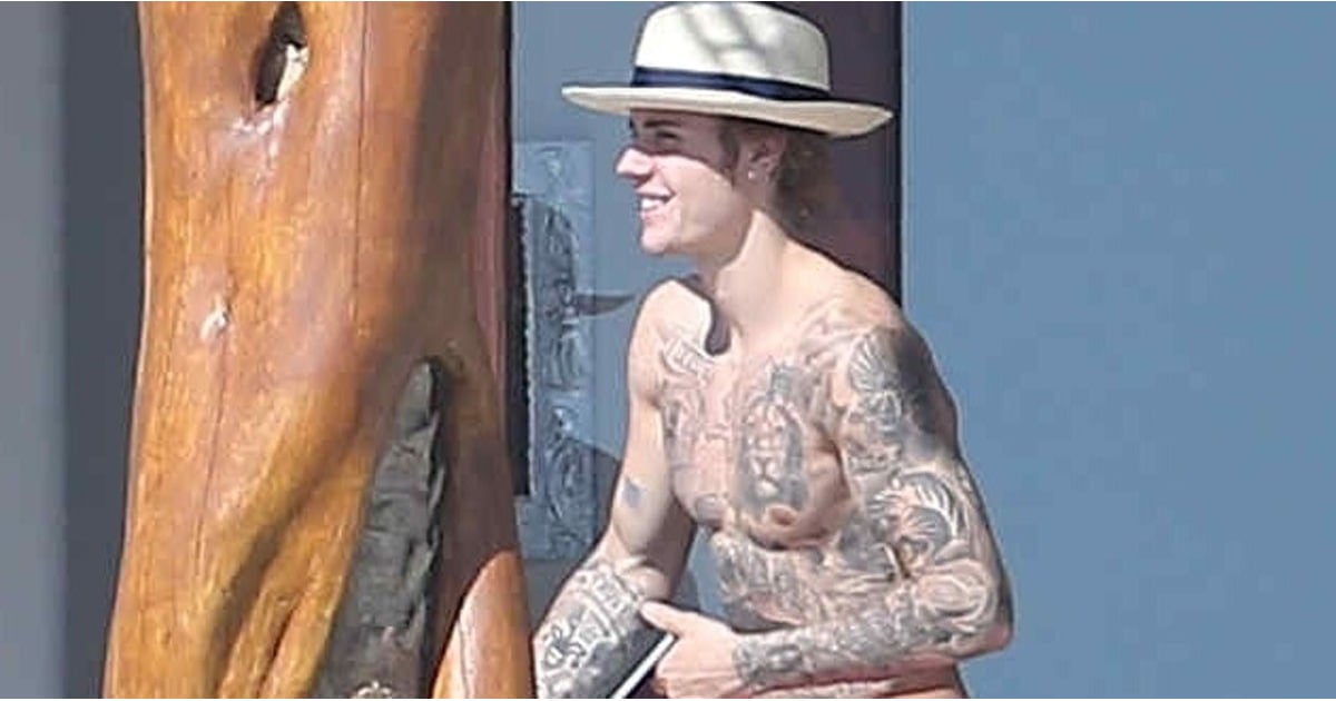 Justin Bieber Shirtless Pictures Popsugar Celebrity