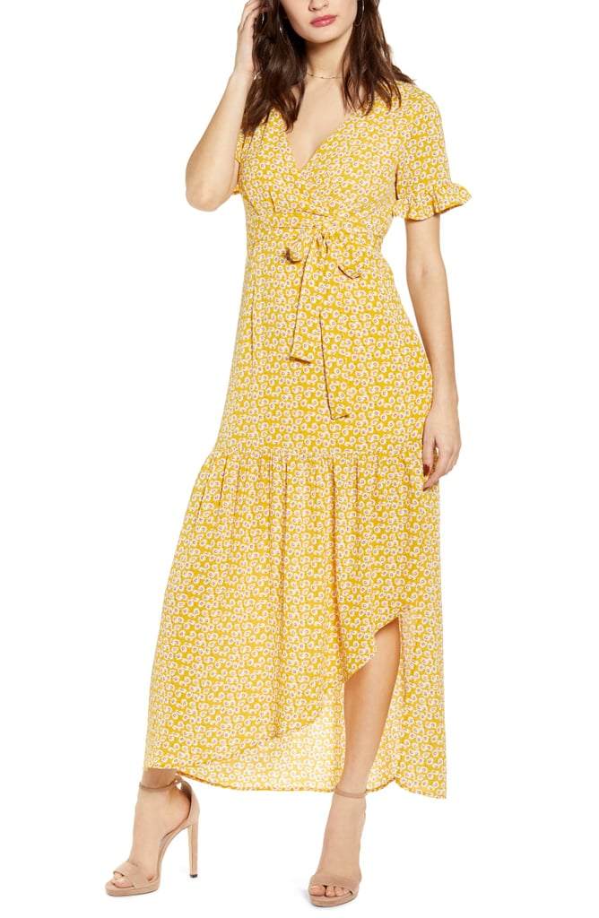 One Clothing Faux Wrap Maxi Dress Pippa Middleton Found Herself A Man Who Can Match His Tie To Her Dress Popsugar Fashion Photo 18