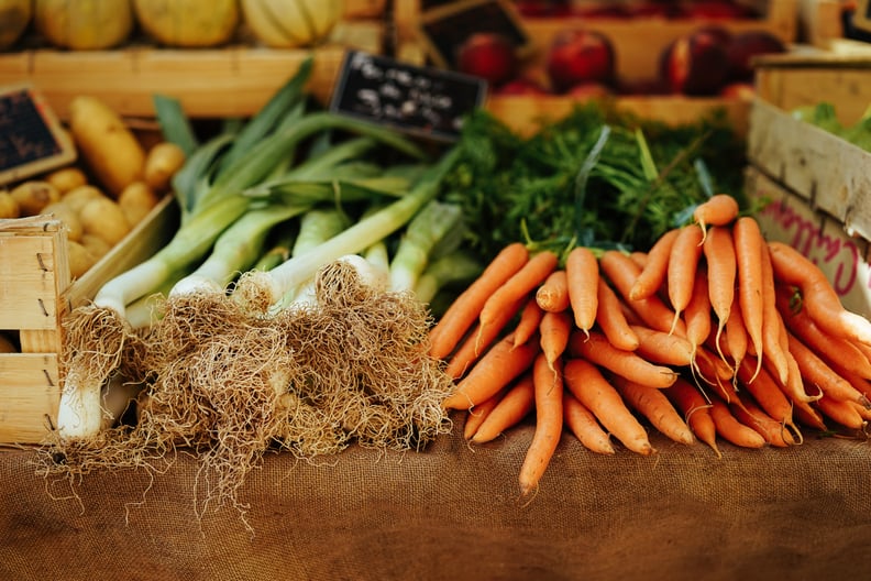 Go shopping at the farmer's market.