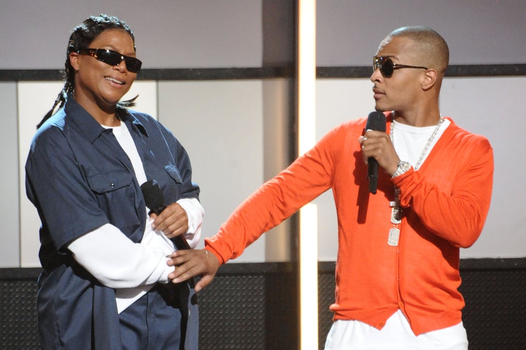 Pictured: Queen Latifah and T.I.
