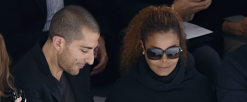 Janet Jackson and Wissam Al Mana at Paris Fashion Week