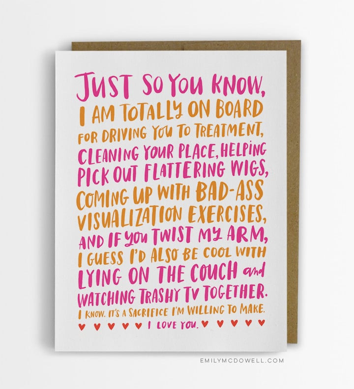 Greeting Cards For People With Cancer