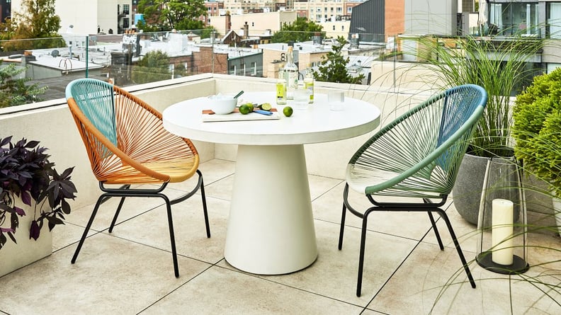 Best Colorful Outdoor Dining Chairs From West Elm