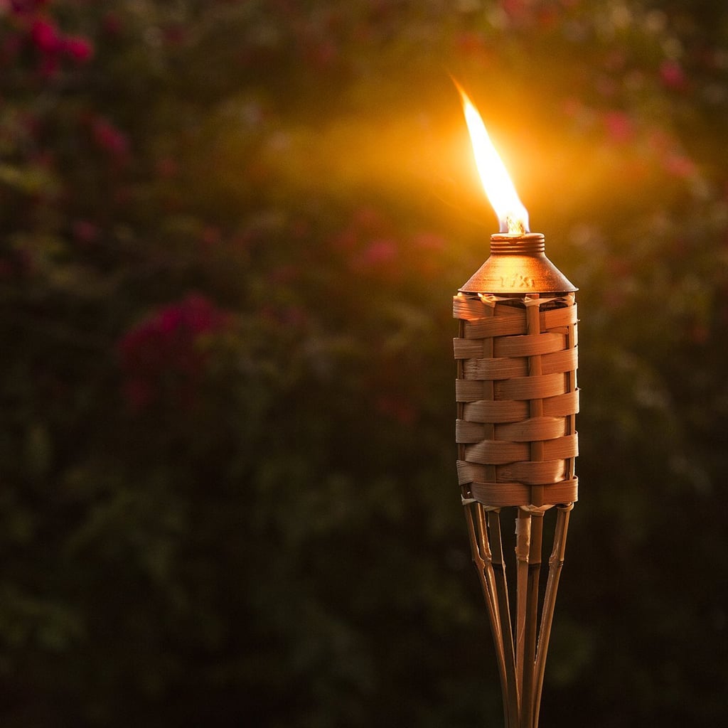 Luau Bamboo Torches — 4 Pack ($34)
