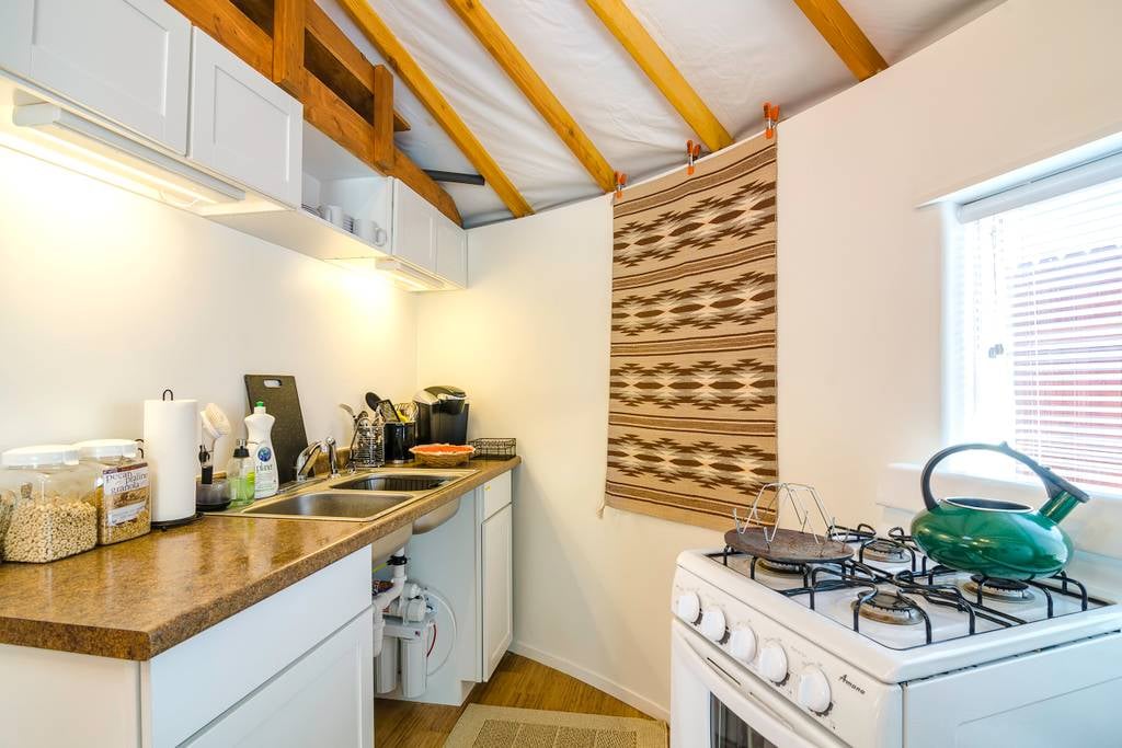 Malibu Farm Yurt on Airbnb