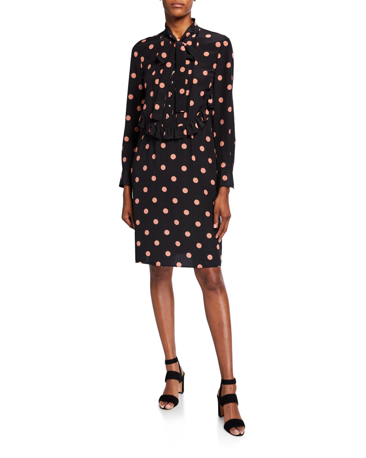 Tory burch outlet polka dot dress