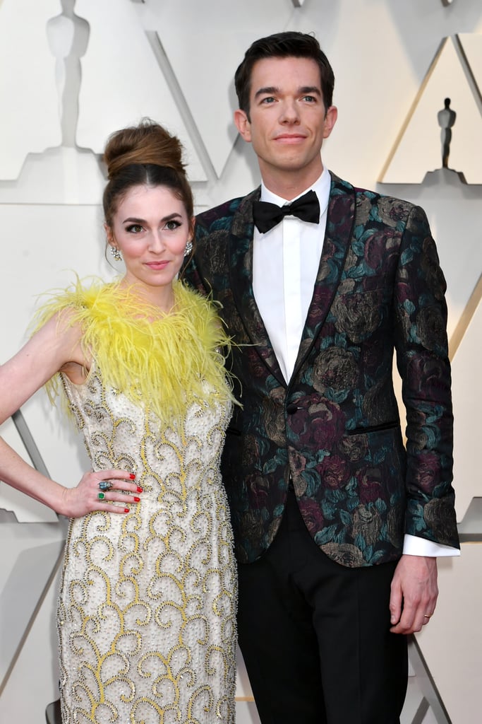 Annamarie Tendler and John Mulaney at the 2019 Oscars