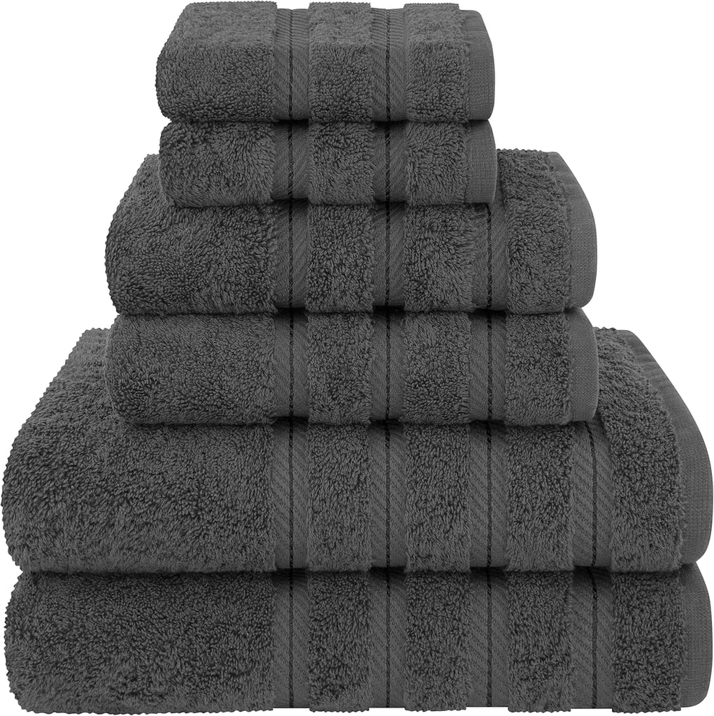 American Soft Linen Luxury 6 Piece Towel Set ($35, originally $57)
Towels can be annoying to purchase because they can get expensive. Enter this fairly priced set, which comes in a bunch of different colors. With thousands of five-star reviews and a full accompaniment of all the towels you need (bath towels, hand towels, and washcloths), we couldn't ask for a better deal.
