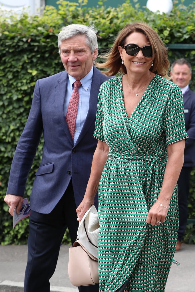 Carole Middleton's Green Dress at Wimbledon 2019