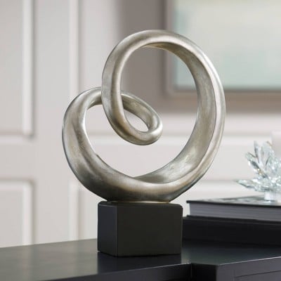 Studio 55D Slanted Spiral Sculpture