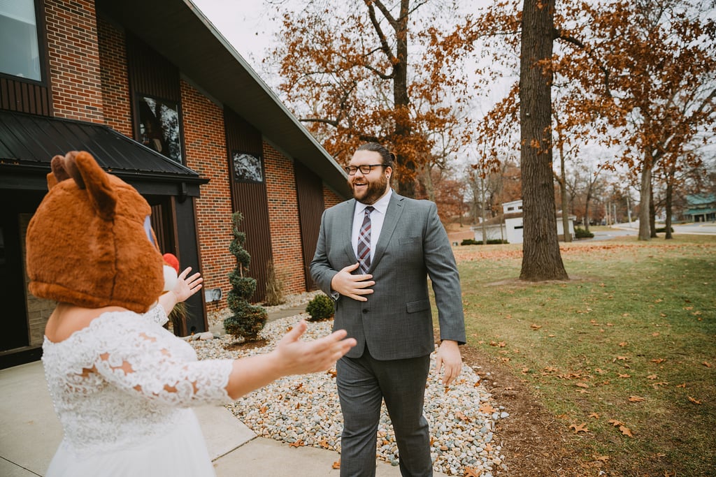 Quirky Christmas Wedding